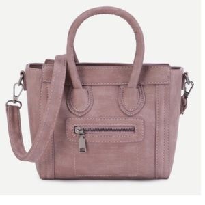 mini handbag purse  with back zipper. NWT